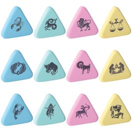 Ластик Berlingo «Horoscope», треугольный, натуральный каучук, 35,7*35,7*9мм Blc_00260