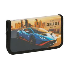 Пенал 1 отделение, 190*110 ArtSpace «Supercar», ламинированный картон ПК1_49647 349469