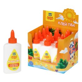 Клей ПВА Мульти-Пульти «Енот на Кубе», 125г, дисплей бокс PVA_52325 (Россия) R