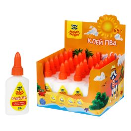 Клей ПВА Мульти-Пульти «Енот на Кубе», 65г, дисплей бокс PVA_52329 (Россия) R