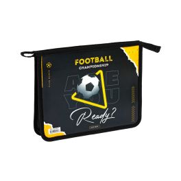 Папка для тетрадей 1 отделение, А5, ArtSpace «Football», 240*190*40мм, пластик, на молнии ПТЛ-715_48