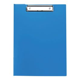 Папка-планшет с зажимом OfficeSpace А4, 500мкм, пластик, синий 245658