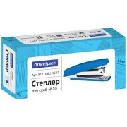 Степлер №10 OfficeSpace до 10л., пластиковый корпус, синий St210BU_1297