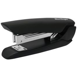 Степлер №24/6, 26/6 Berlingo «Hyper» до 25л., пластиковый корпус, черный KSn_25324