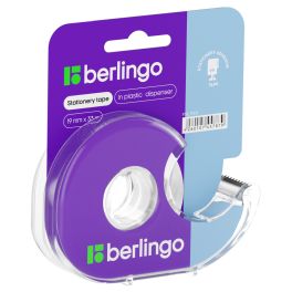 Клейкая лента Berlingo 19мм х 33м в пластиковом диспенсере 2530222 FSk_19331