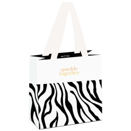Пакет подарочный 20*20*10см MESHU «Animal print», отд. фольгой, матовая ламинация MS_45786 (Россия)