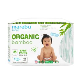 MARABU Подгузники-трусики Organic bamboo M (6-11)кг 46шт 1/4