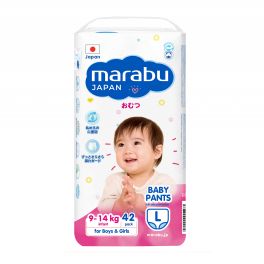 MARABU Подгузники-трусики L (9-14)кг 42шт 1/4