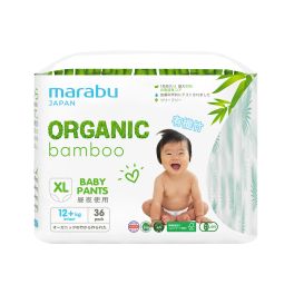 MARABU Подгузники-трусики Organic bamboo XL (12+)кг 36шт 1/4