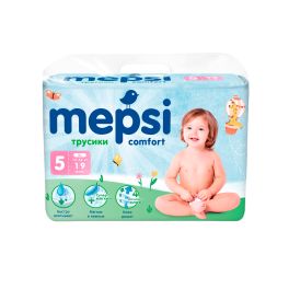 MEPSI Подгузники трусики XL 12-22кг (19 шт) 1/8
