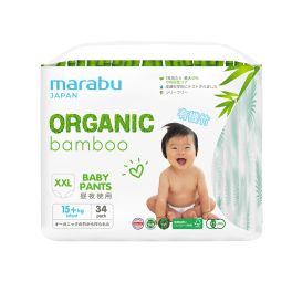 MARABU Подгузники-трусики Organic bamboo XXL (15+)кг 34шт 1/4