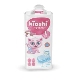 KIOSHI Подгузники-трусики L 10-14 кг 42 шт 1/4