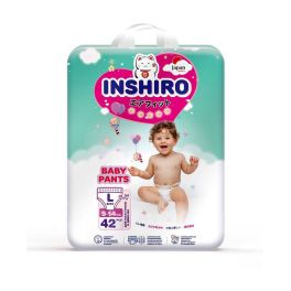 INSHIRO Подгузники-трусики L 42 шт/упак. (9-14кг.) 1/4 822