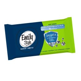 Emily STYLE Влажные салфетки Антибактериальные 15 шт. С0006891 1/82