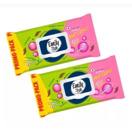 Emily STYLE Салфетки влажные BUBBLE FRESH ВЫГОДНО 100+20 шт с клапаном (+20% БЕСПЛАТНО) 1/1