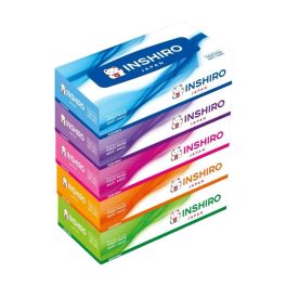 INSHIRO Салфетки в коробке 2-х. сл. (200 шт.) 1/5/80 SF 969