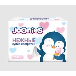 JOONIES Салфетки сухие нежные, 150 шт 1/24