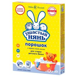 УШАСТЫЙ НЯНЬ Стир.пор. детский 400г д/всех/тип/стирки 1/22 №01011
