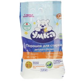 УМКА Порошок для стирки детского белья, СОЮЗМУЛЬТФИЛЬМ 2,4 кг  BH88371UM   1/5