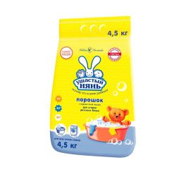 УШАСТЫЙ НЯНЬ Стир.пор. детский 4500г д/всех/тип/стирки 1/3  №01014