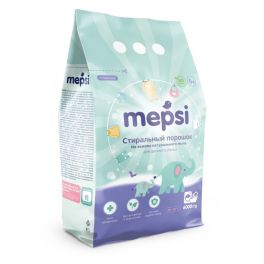 MEPSI Стиральный порошок детский д/стирки на основе нат. мыла гипоал. 6 кг 1/2