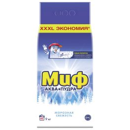 МИФ Авт 3в1 СМС порошк. Морозная свежесть 9кг 1/1