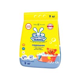 УШАСТЫЙ НЯНЬ Стир.пор. детский 9000г д/всех/тип/стирки 1/2 №01016