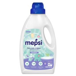 MEPSI Гель д/стирки детского белья 1л. 1/6
