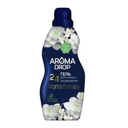AROMA DROP средство для стирки 2в1 Жасмин и Ветивер 1000мл 1/10 25291