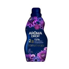 AROMA DROP средство для стирки 2в1 Лаванда и ваниль 1000мл 1/6 25294