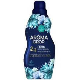 AROMA DROP средство для стирки 2в1 Свежесть лотоса 1000мл 1/10 25296