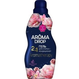 AROMA DROP средство для стирки 2в1 Цветочный микс 1000мл 1/10 25298