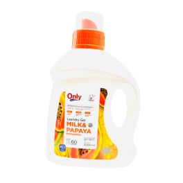 ONLY ONE CLEANER Средство для стирки жидкое Milk Papay 2 л 1/6 SS522
