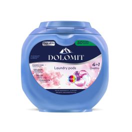 MARABU Капсулы для стирки белья DOLOMIT,для стирки цветного белья вишня монморанси 4 в 1,50 шт.*12;