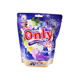 ONLY ONE CLEANER Гель в капсулах Lilac, круглые 20 шт/уп. 1/30 KS362