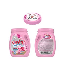 ONLY ONE CLEANER Средство для стирки гель в капсулах PINK ультра концентрат 48шт/уп. 1/16 KS137