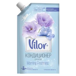VILOR кондиционер 1000мл для белья Утренняя свежесть (мяг.уп) 1/6 23506