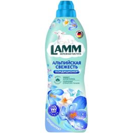 LAMM Кондиционер для белья 910мл Альпийская свежесть 1/8 381745
