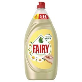 FAIRY Средство для мытья посуды Нежные руки Ромашка и витамин Е 1.35л 1/9