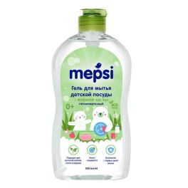 MEPSI Гель д/мытья детской посуды с экстрактом алоэ , 500 мл. 1/20