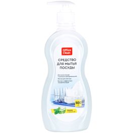 OfficeClean Средство для мытья посуды «Алоэ и зеленый чай», с дозатором, 500мл 319536