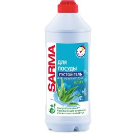 САРМА Чист.сред. Гель д/мытья посуды Алоэ 500мл  1/20 №06120