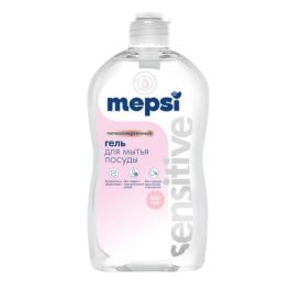 MEPSI Гель д/мытья посуды без запаха Sensitive 0,5л   1/12