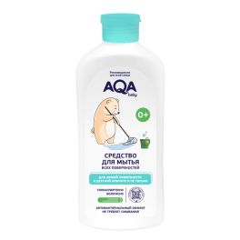AQA baby Средство для мытья всех поверхностей в детской комнате с антибактериальным эффектом, 500 мл