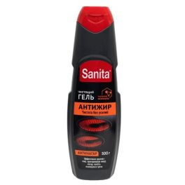 Sanita гель чист. ср-во д/кух. плит Антижир 500г 1/21 23071