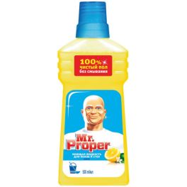 MR PROPER Моющая жидкость для полов и стен Лимон 500мл 1/20