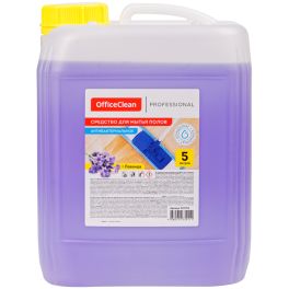 OfficeClean Средство для мытья полов Proffesional «Антибактериальное. Лаванда», концентрат, 5л 31079