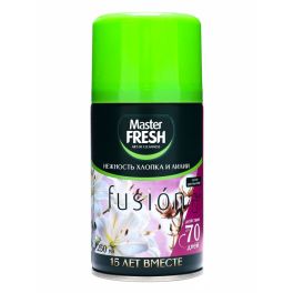 Master FRESH Освежитель воздуха сменный баллон Нежность хлопка и лилии 250 мл С0008105    1/12