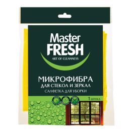 Master FRESH МИКРОФИБРА для стекол и зеркал 1 шт(50шт) С0006171 1/50