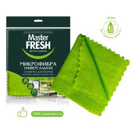 Master FRESH МИКРОФИБРА универсальная салфетка для уборки, 1шт. (30*30см) С0005995